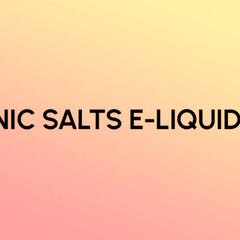 Collection image for: NIC SALT E-LIQUIDS