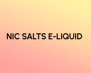 Collection image for: NIC SALT E-LIQUIDS