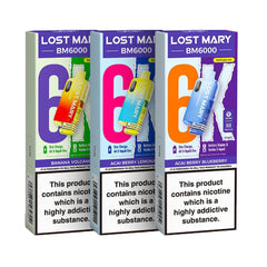 Collection image for: Lost Mary BM6000 Prefilled Pod Kit