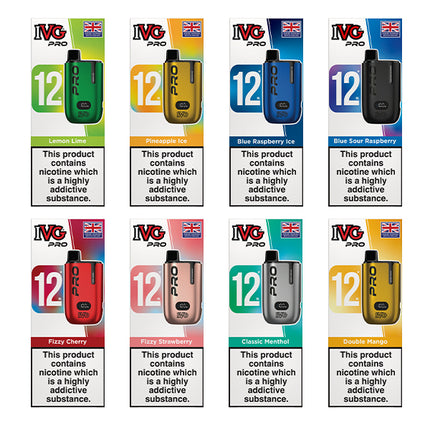 IVG PRO 12 Prefilled Pod Kit - Vape Store Twickenham