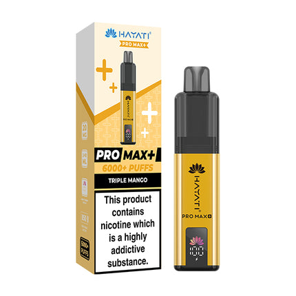 Hayati Pro Max 6000+ Prefilled Pod Kit - Vape Store Twickenham