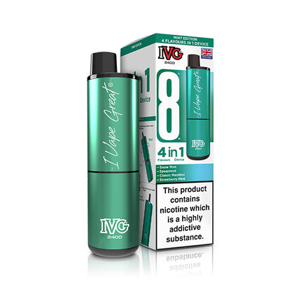IVG 2400 Rechargeable Vape Kit - Vape Store Twickenham