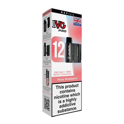 IVG Pro 12(10K) Prefilled Pods - Vape Store Twickenham