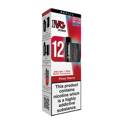 IVG Pro 12(10K) Prefilled Pods - Vape Store Twickenham