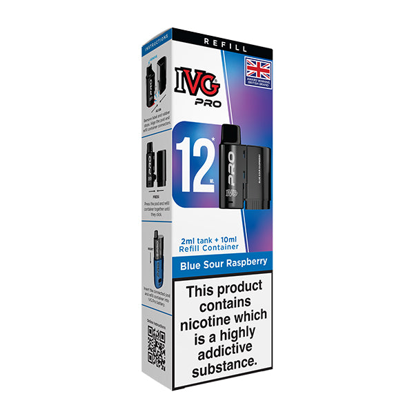 IVG Pro 12(10K) Prefilled Pods - Vape Store Twickenham