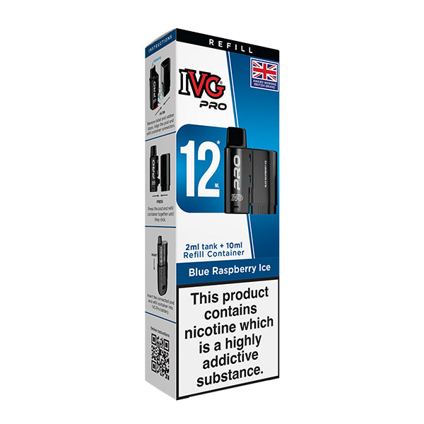IVG Pro 12(10K) Prefilled Pods - Vape Store Twickenham