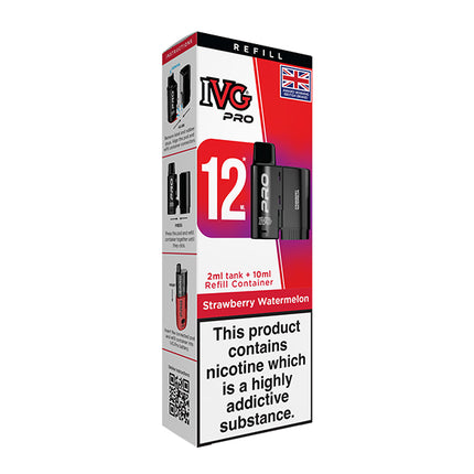 IVG Pro 12(10K) Prefilled Pods - Vape Store Twickenham