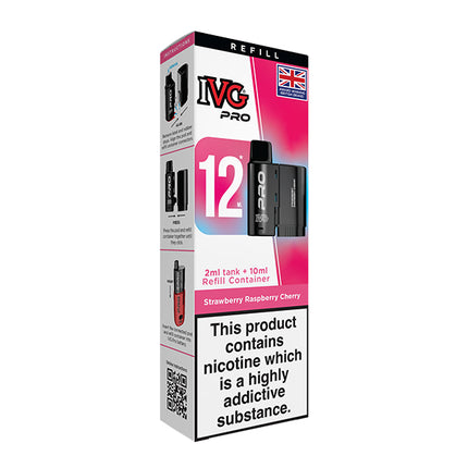 IVG Pro 12(10K) Prefilled Pods - Vape Store Twickenham