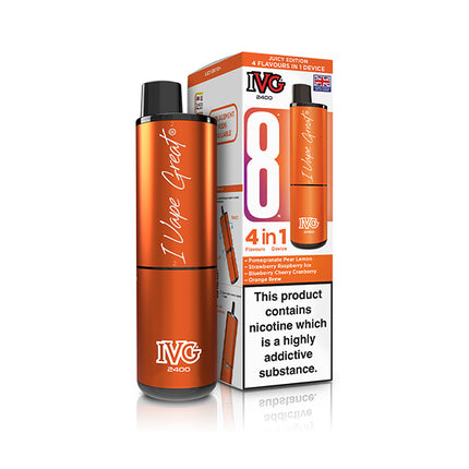 IVG 2400 Rechargeable Vape Kit - Vape Store Twickenham