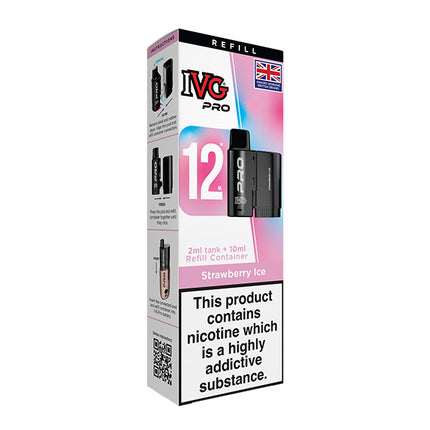 IVG Pro 12(10K) Prefilled Pods - Vape Store Twickenham
