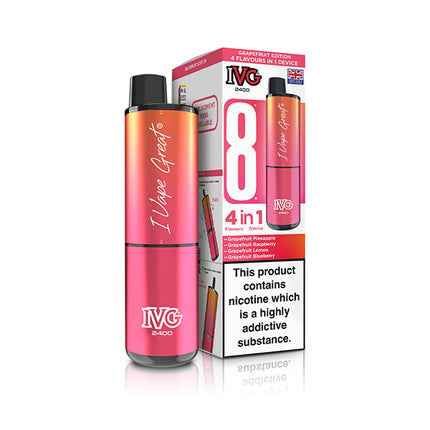 IVG 2400 Rechargeable Vape Kit - Vape Store Twickenham