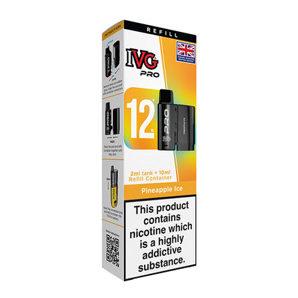 IVG Pro 12(10K) Prefilled Pods - Vape Store Twickenham
