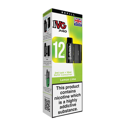 IVG Pro 12(10K) Prefilled Pods - Vape Store Twickenham