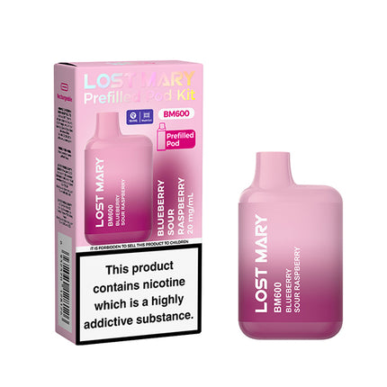 Lost Mary BM600 Prefilled Pod Kit - Vape Store Twickenham