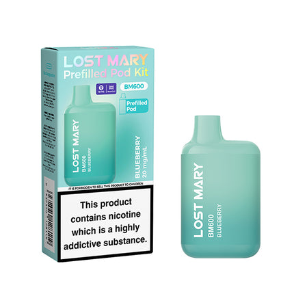 Lost Mary BM600 Prefilled Pod Kit - Vape Store Twickenham