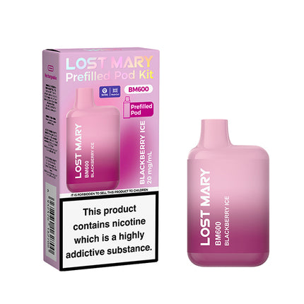 Lost Mary BM600 Prefilled Pod Kit - Vape Store Twickenham