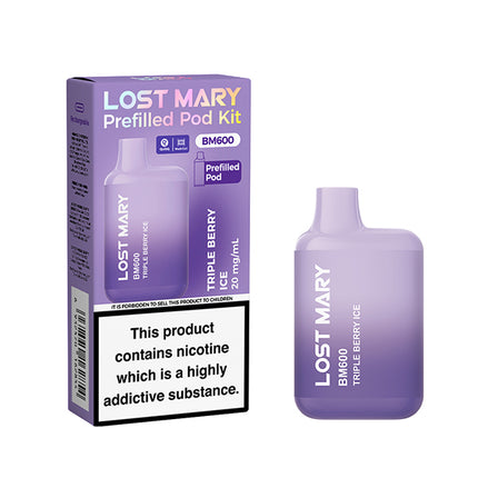 Lost Mary BM600 Prefilled Pod Kit - Vape Store Twickenham