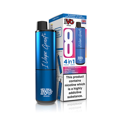 IVG 2400 Rechargeable Vape Kit - Vape Store Twickenham