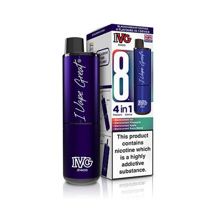 IVG 2400 Rechargeable Vape Kit - Vape Store Twickenham