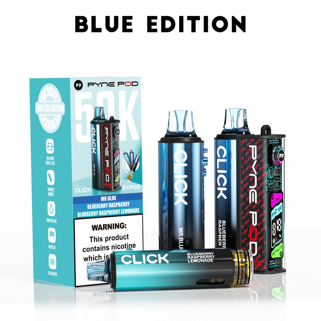 Pyne Pod Click 50K Prefilled Pod Kit Vape Store UK