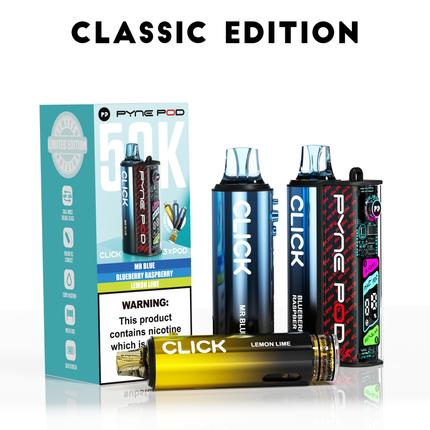 Pyne Pod Click 50K Prefilled Pod Kit Vape Store UK