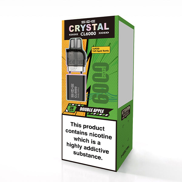 SKE Crystal CL6000 Prefilled Pods - Vape Store Twickenham
