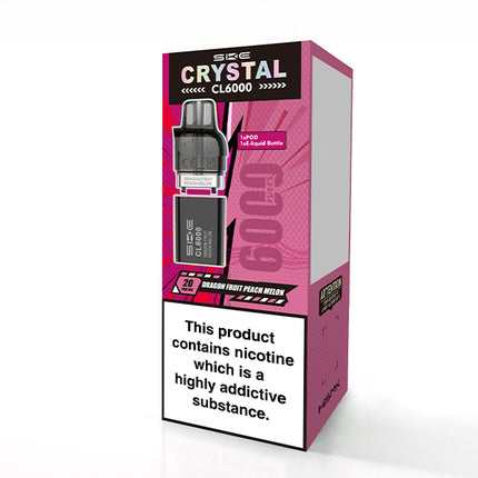 SKE Crystal CL6000 Prefilled Pods - Vape Store Twickenham