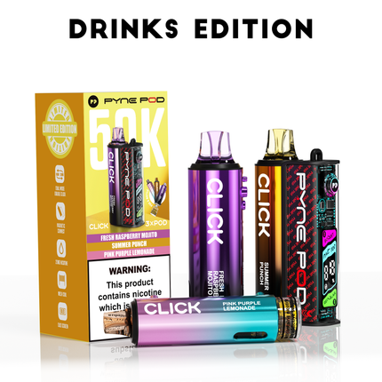 Pyne Pod Click 50K Prefilled Pod Kit Vape Store UK