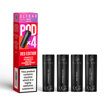 Elf Bar 4-in-1 Prefilled Pods - Vape Store Twickenham