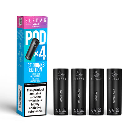 Elf Bar 4-in-1 Prefilled Pods - Vape Store Twickenham