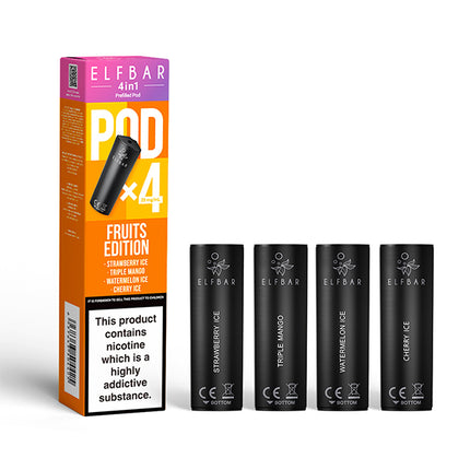 Elf Bar 4-in-1 Prefilled Pods - Vape Store Twickenham