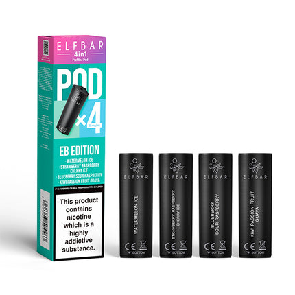 Elf Bar 4-in-1 Prefilled Pods - Vape Store Twickenham