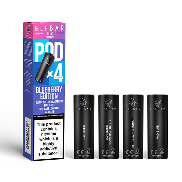Elf Bar 4-in-1 Prefilled Pods - Vape Store Twickenham