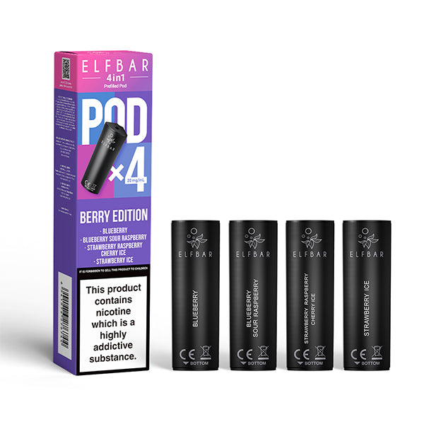 Elf Bar 4-in-1 Prefilled Pods - Vape Store Twickenham