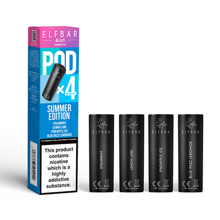 Elf Bar 4-in-1 Prefilled Pods - Vape Store Twickenham