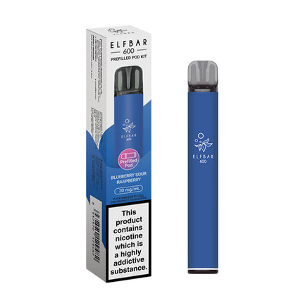 Elf Bar 600 Prefilled Pod Kit - Vape Store Twickenham