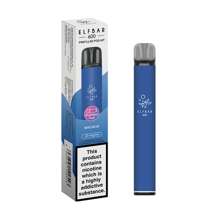 Elf Bar 600 Prefilled Pod Kit - Vape Store Twickenham