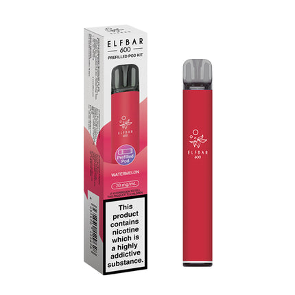 Elf Bar 600 Prefilled Pod Kit - Vape Store Twickenham
