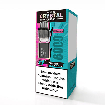 SKE Crystal CL6000 Prefilled Pods - Vape Store Twickenham