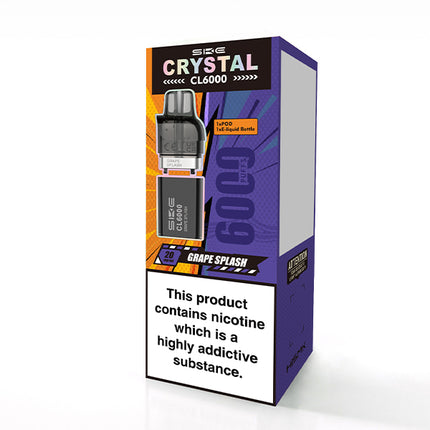 SKE Crystal CL6000 Prefilled Pods - Vape Store Twickenham