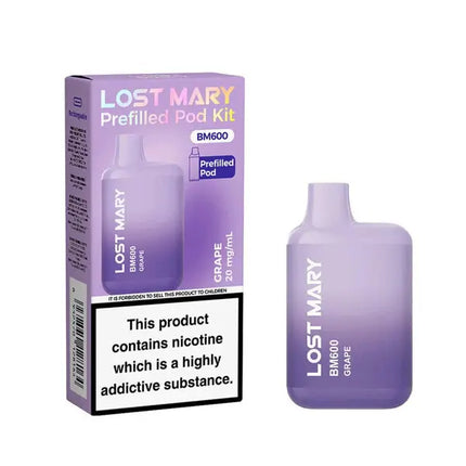 Lost Mary BM600 Prefilled Pod Kit - Vape Store Twickenham