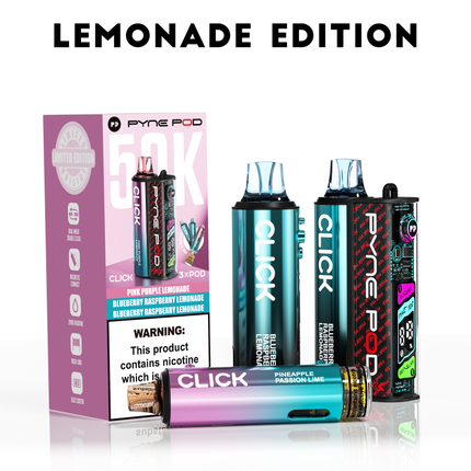 Pyne Pod Click 50K Prefilled Pod Kit Vape Store UK