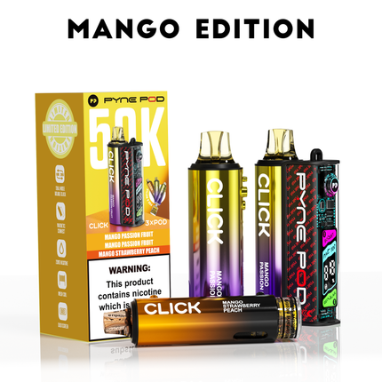 Pyne Pod Click 50K Prefilled Pod Kit Vape Store UK