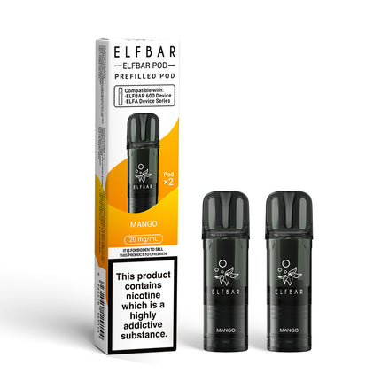 Elf Bar 600 Prefilled Pods - Vape Store Twickenham