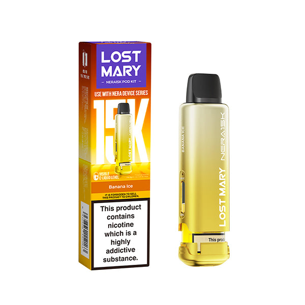 Lost Mary Nera 15K Prefilled Pods - Vape Store Twickenham