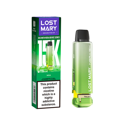 Lost Mary Nera 15K Prefilled Pods - Vape Store Twickenham