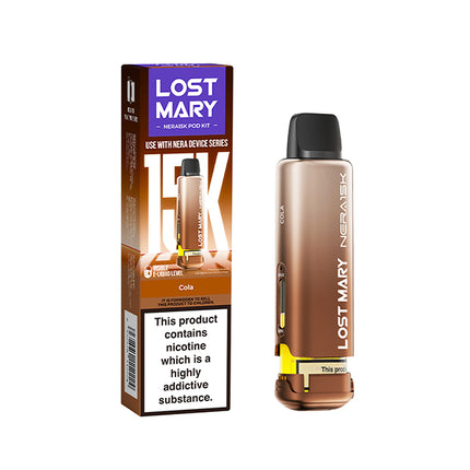 Lost Mary Nera 15K Prefilled Pods - Vape Store Twickenham