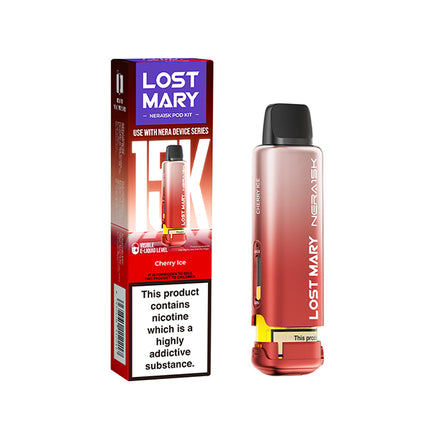 Lost Mary Nera 15K Prefilled Pods - Vape Store Twickenham