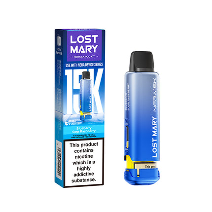 Lost Mary Nera 15K Prefilled Pods - Vape Store Twickenham