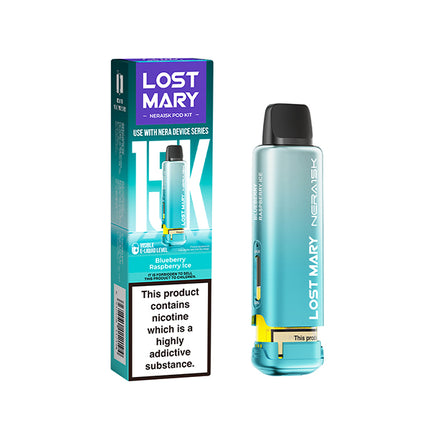 Lost Mary Nera 15K Prefilled Pods - Vape Store Twickenham